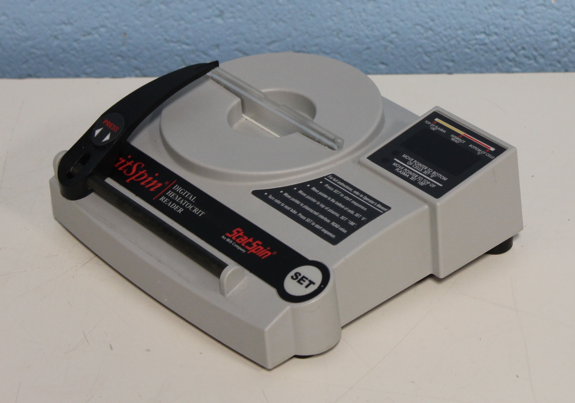 Irori CritSpin Digital Hematocrit Reader