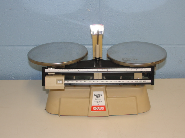 Two Pan Laboratory Balance Ohaus Harvard Trip Mechanical Balance - Two ...