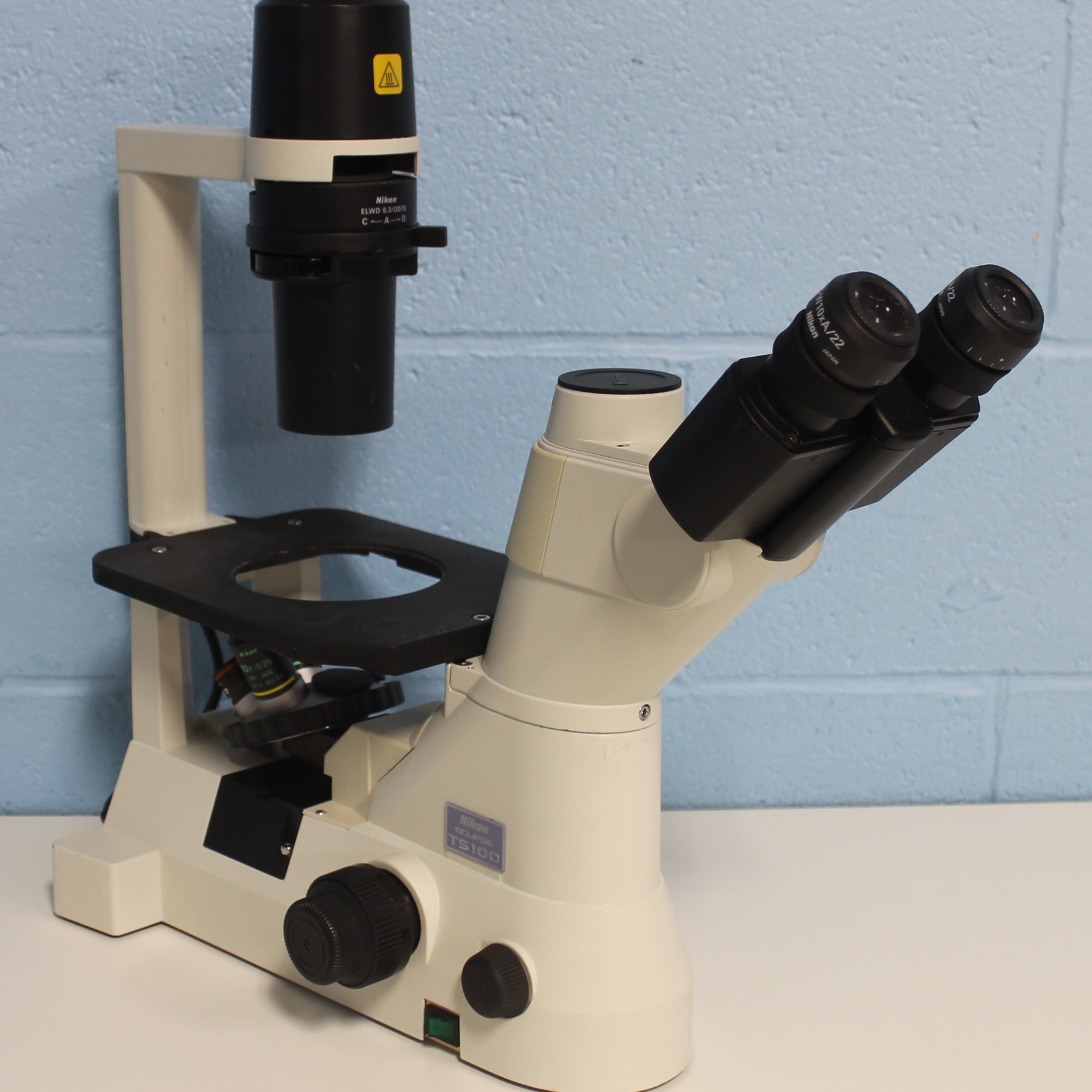 ALT ITEM: 22008 | ECLIPSE TS100-F High-Performance Inverted Microscope