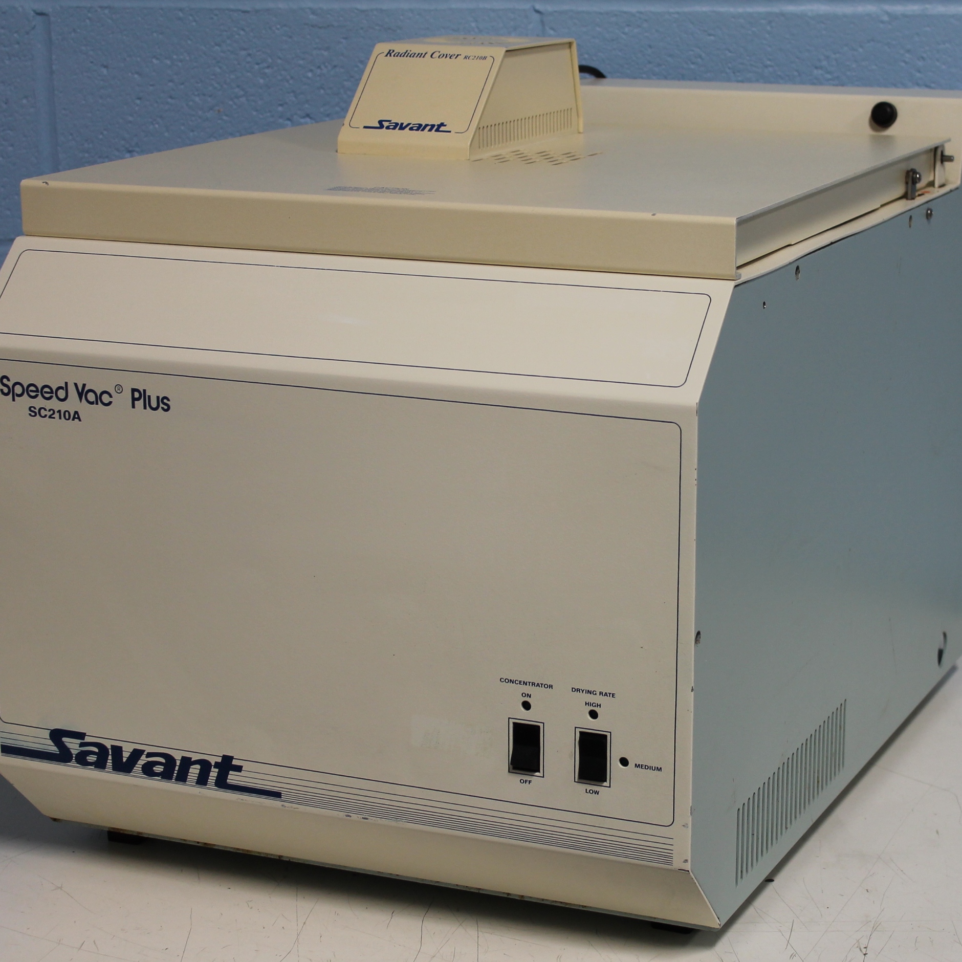 ALT ITEM: 20163 | SC210A-120 SpeedVac Plus with Radiant Cover RC210B ...